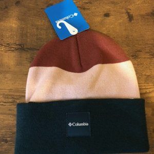 Unisex O/S (Columbia Beanie) 3-striped color